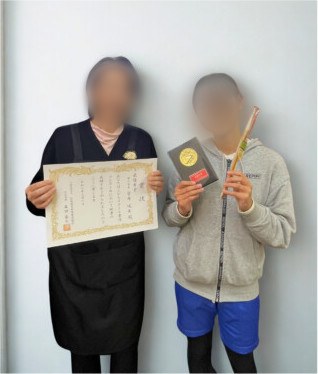 担当の池田先生と一緒に