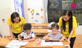 A lesson shown on the program
