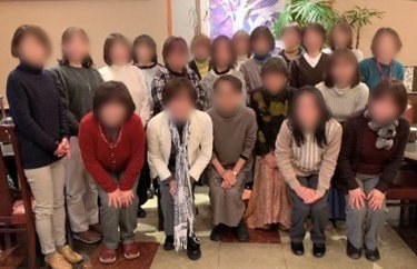 Group photo at the get-together